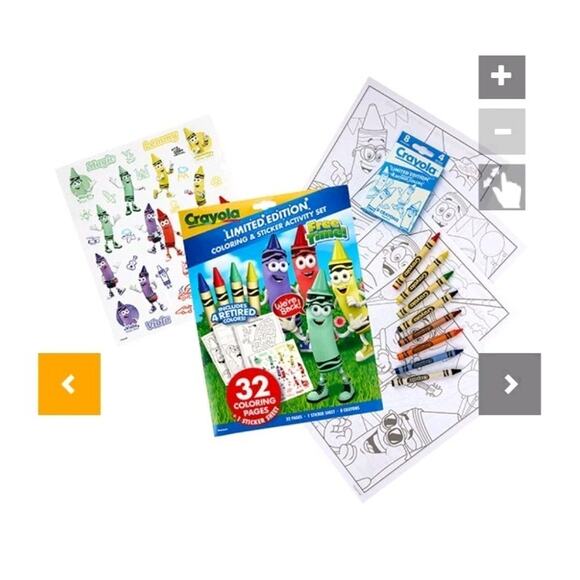Crayola Coloring & Sticker Activity Set 1 - Picture 2 of 4